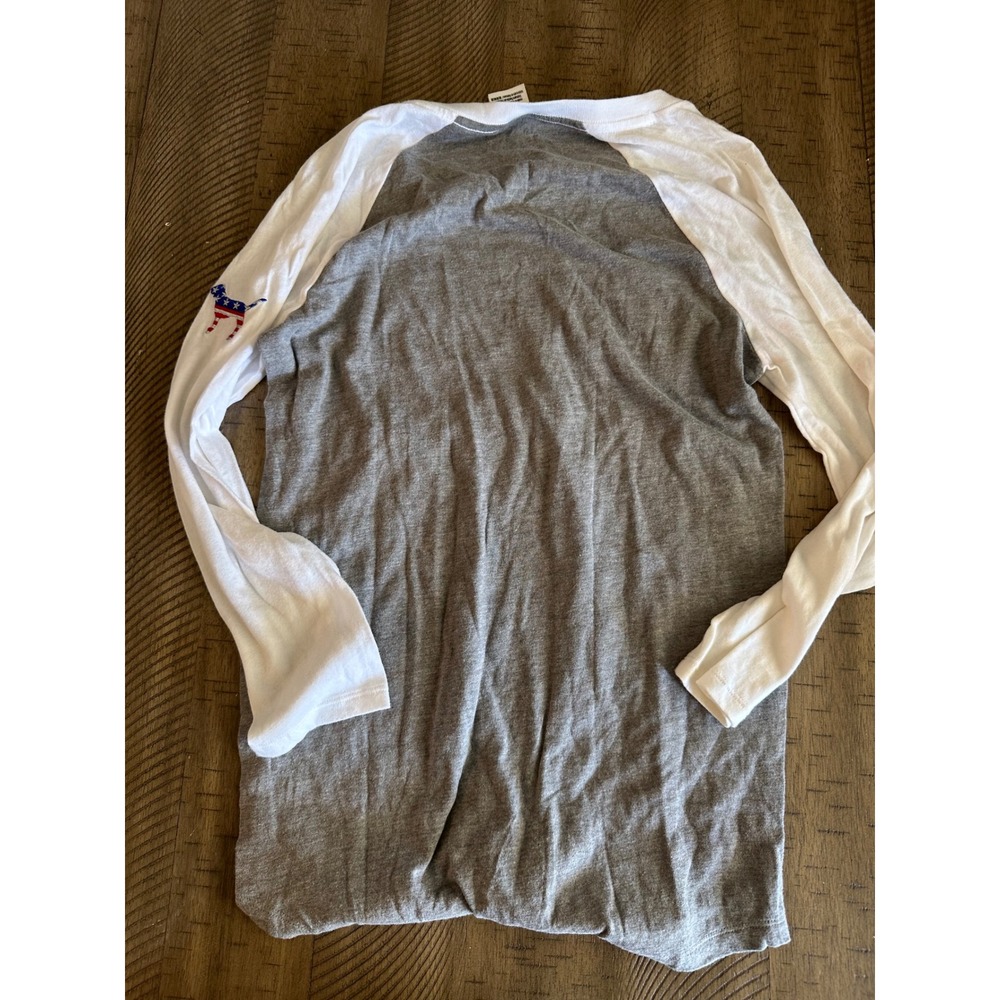 PINK Victoria's Secret Americana Sequin Bling Baseball Tee - XS - Picture 4 of 5